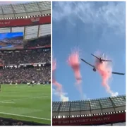 Moment spectaculos la Cape Town: Două avioane au survolat la mică altitudine un stadion plin cu 55.000 de spectatori