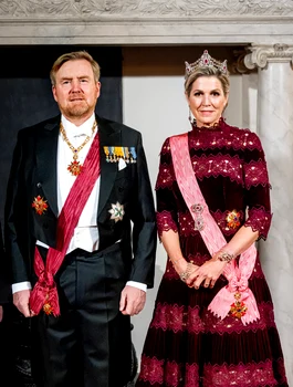 Regina Maxima și Regele Willem al Țărilor de Jos, Getty 