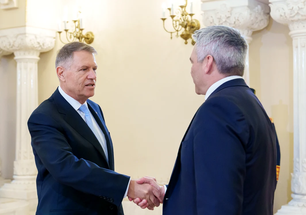 Nehammer vorbește din nou despre migrație / foto: presidency.ro