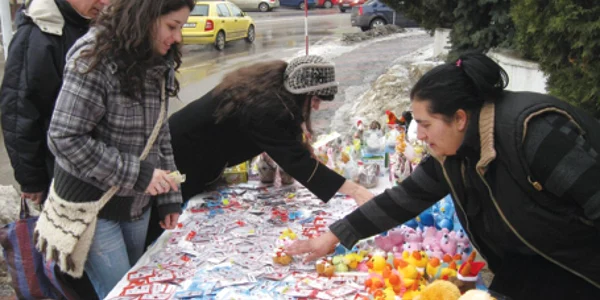 Vedeta internaţională este preferata cumpărătorilor de mărţişoare