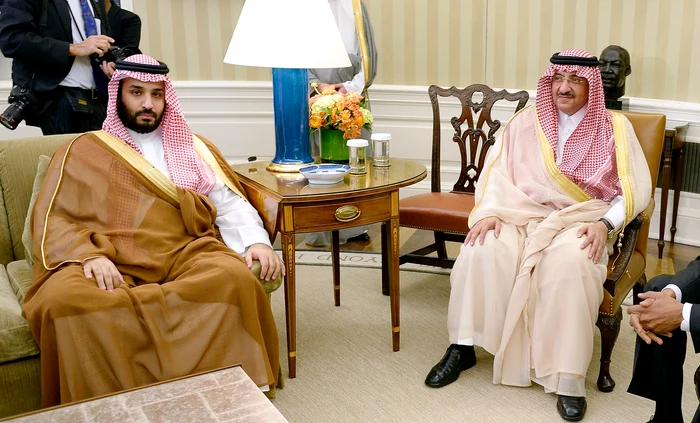 Mohammed bin Salman și Mohammed bin Nayef FOTO Profimedia 