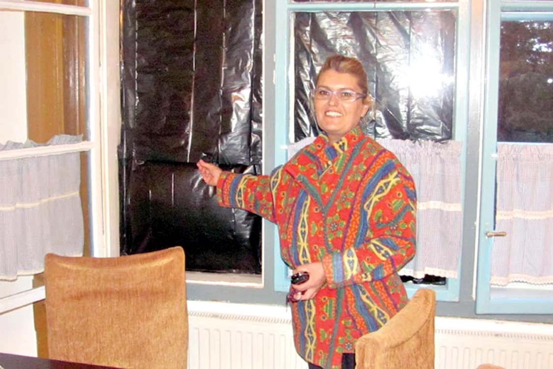 Vila din Păltiniş  s-a transformat  în ultimele zile  într-un „buncăr”