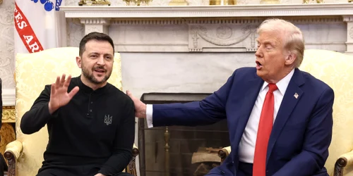Întâlnirea dintre Donald Trump și Volodimir Zelenski. FOTO EPA-EFE