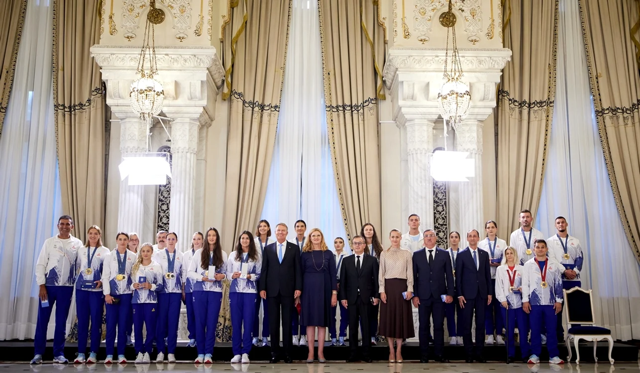Românii de la Jocurile Olimpice și Paralimpice, decorați la Cotroceni (FOTO: Facebook)