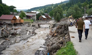 Viturile au făcut prăpăd în Suceava FOTO: CJ Suceava 