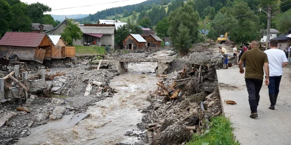 Viturile au făcut prăpăd în Suceava FOTO: CJ Suceava 