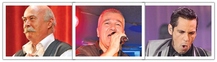 Tudor Gheorghe, Dan Bittman, Ştefan Bănică jr.