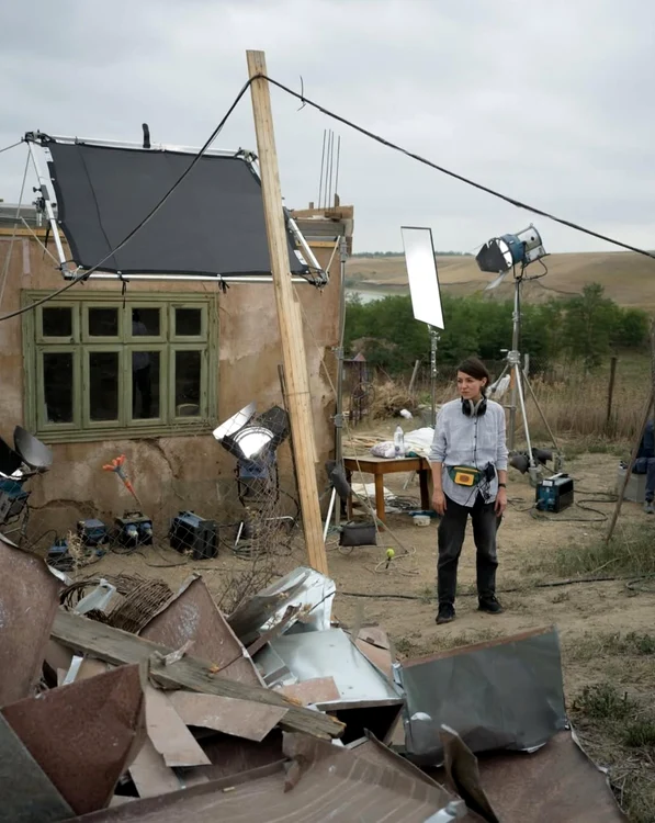 Filmare la Malul Vânăt. FOTO: Arhiva producătorului