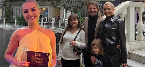 Soprana Iana Novac, performanță în muzică și în familie! Vedeta premiată în fiecare an cu distincții pentru vocea și eleganța ei a petrecut aniversarea celor 22 de ani de căsătorie în Turcia