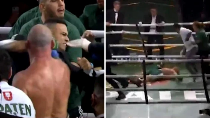Bătaie generală întrun ring din Brazilia