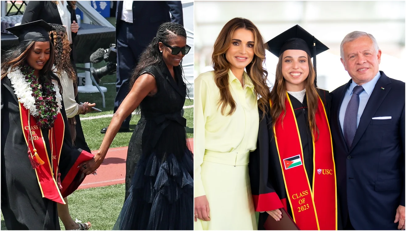 Sasha Obama si Printesa Salma a Iordaniei 2 jpg