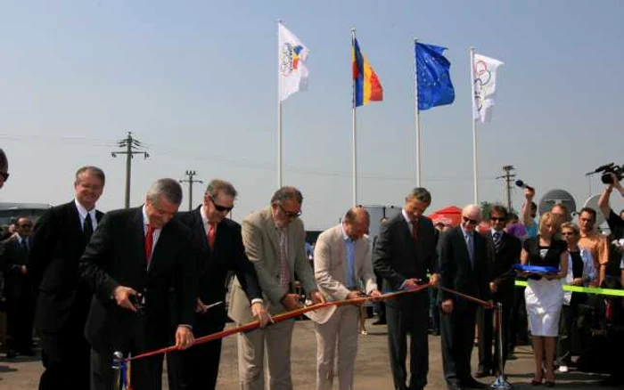 Octavian Morariu, președintele COSR, la inaugurarea Complexului Olimpic de la Izvorani * Foto: Marian Burlacu