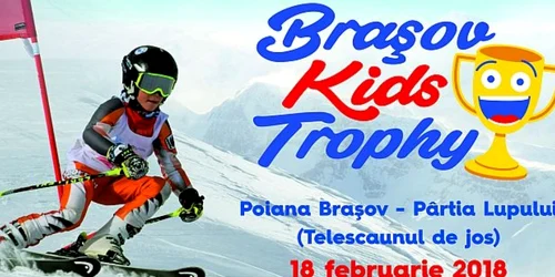 Copiii vor concura pe pârtia Lupului