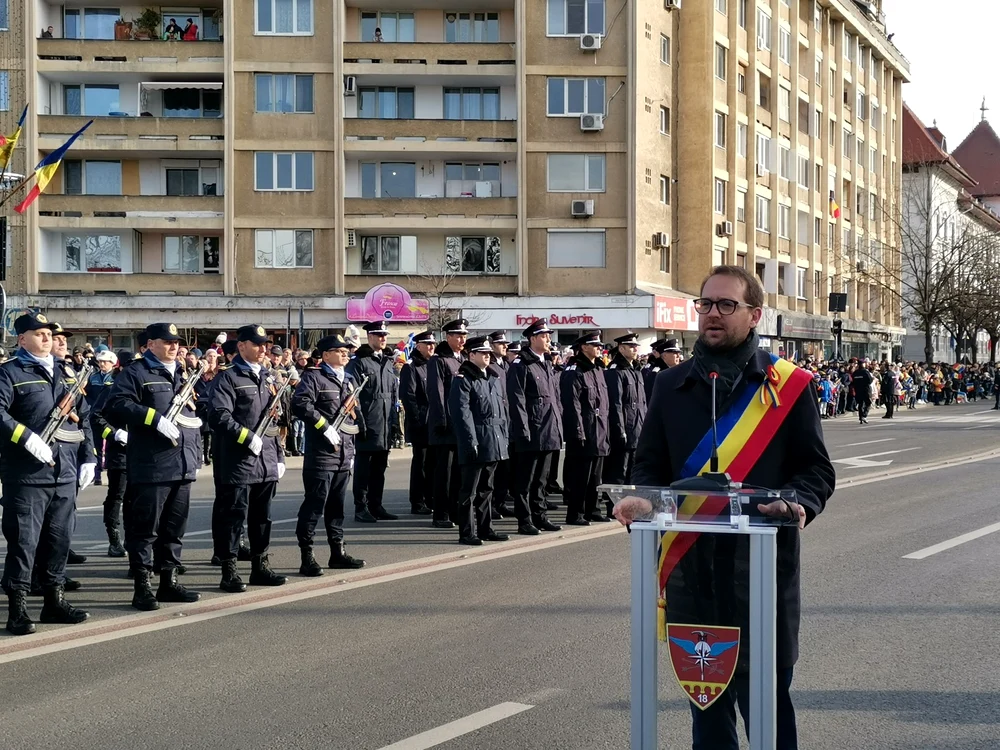 Dominic Fritz, primarul din Timișoara FOTO Ștefan Both