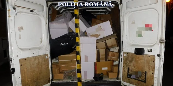 1000 kg substante dopante au fost găsite de Poliția Română Foto politia romana jpeg
