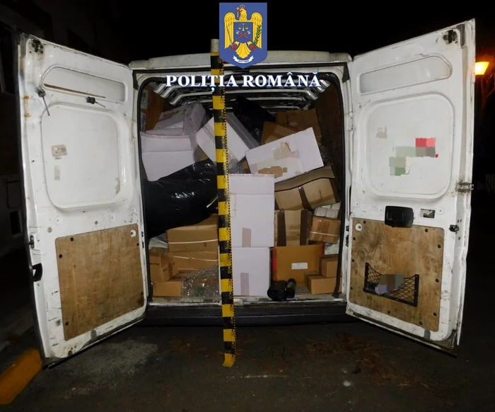 1000 kg substante dopante au fost găsite de Poliția Română Foto Politia Romana