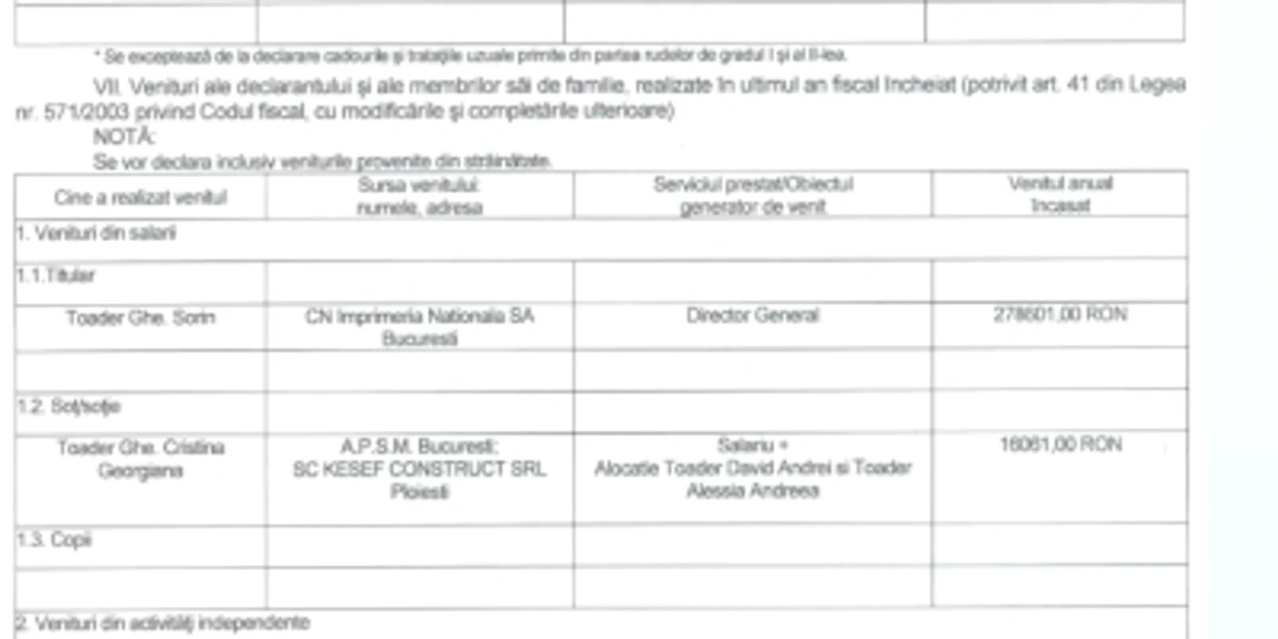toader sorin 2 decla avere imprimeria nationala