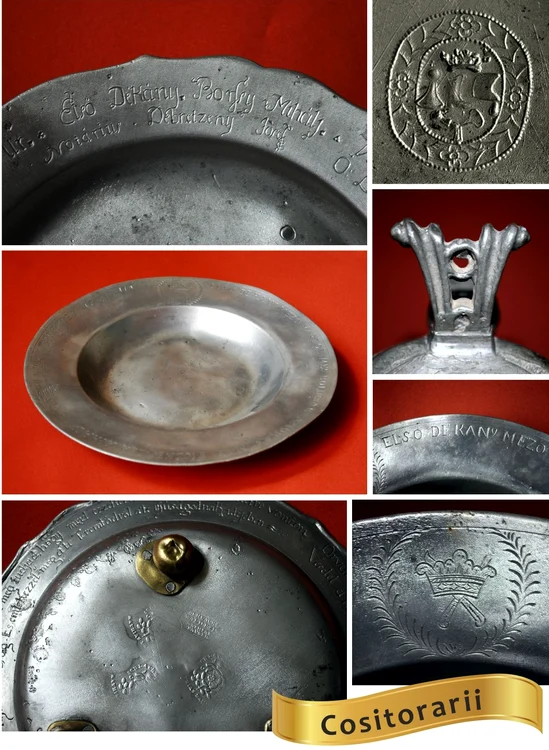 Obiecte făurite de breasla cositorarilor  FOTO MJIA