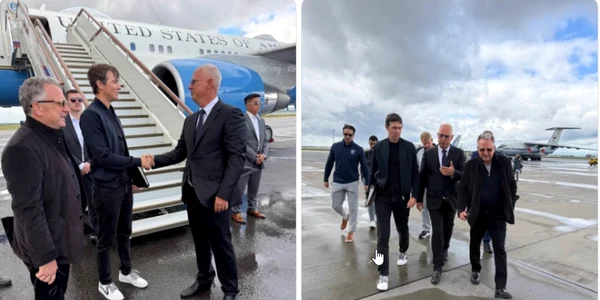 Steve Witkoff Jared Kushner Mosciva foto X Kirill Dmitriev jpg