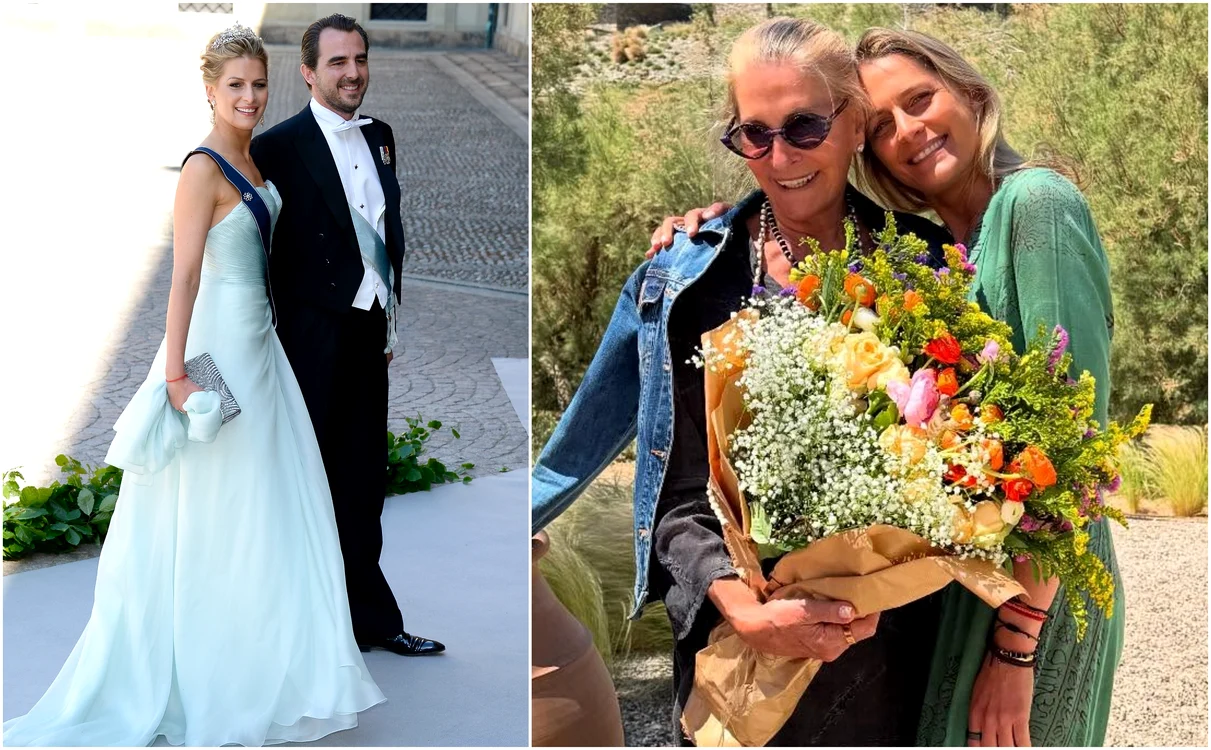 Tatiana Blatnik, fosta soție a Prințului Nikolaos, și mama sa, Marie Blanche Bierlein   Profimedia, Instagram jpg