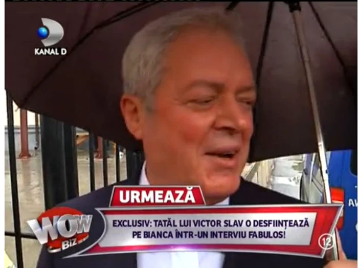 
    Tatal lui Victor Slav  