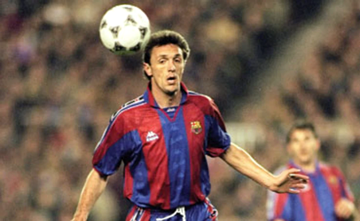 1997: Gică Popescu era titular la Barcelona