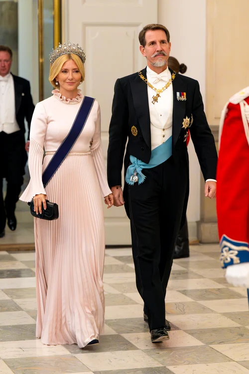 Prințul moștenitor Pavlos al Greciei, alături de soția sa, Prințesa Marie Chantal, Profimedia (2) jpg