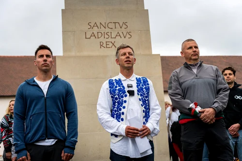 Liderul opoziției din Ungaria, Magyar Péter FOTO: Tisza Párt