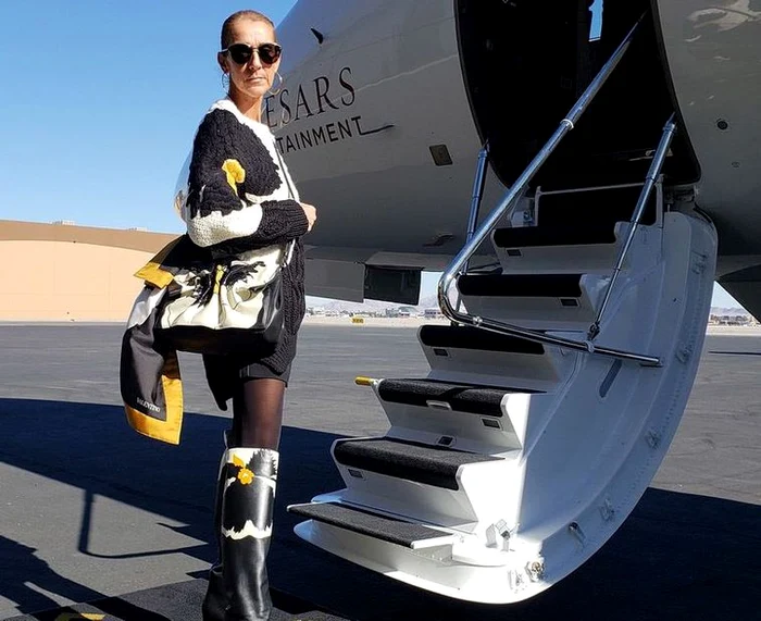 Aeronava n-a fost cumpărată doar pentru a o transporta pe Celine în vacanţele ei extravaganteclickpentrufemei.ro
