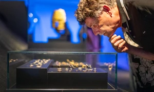 Vernisajul expoziției „Dacia! Regatul aurului și argintului” la Drents Museum (© Facebook / Raluca Turcan)
