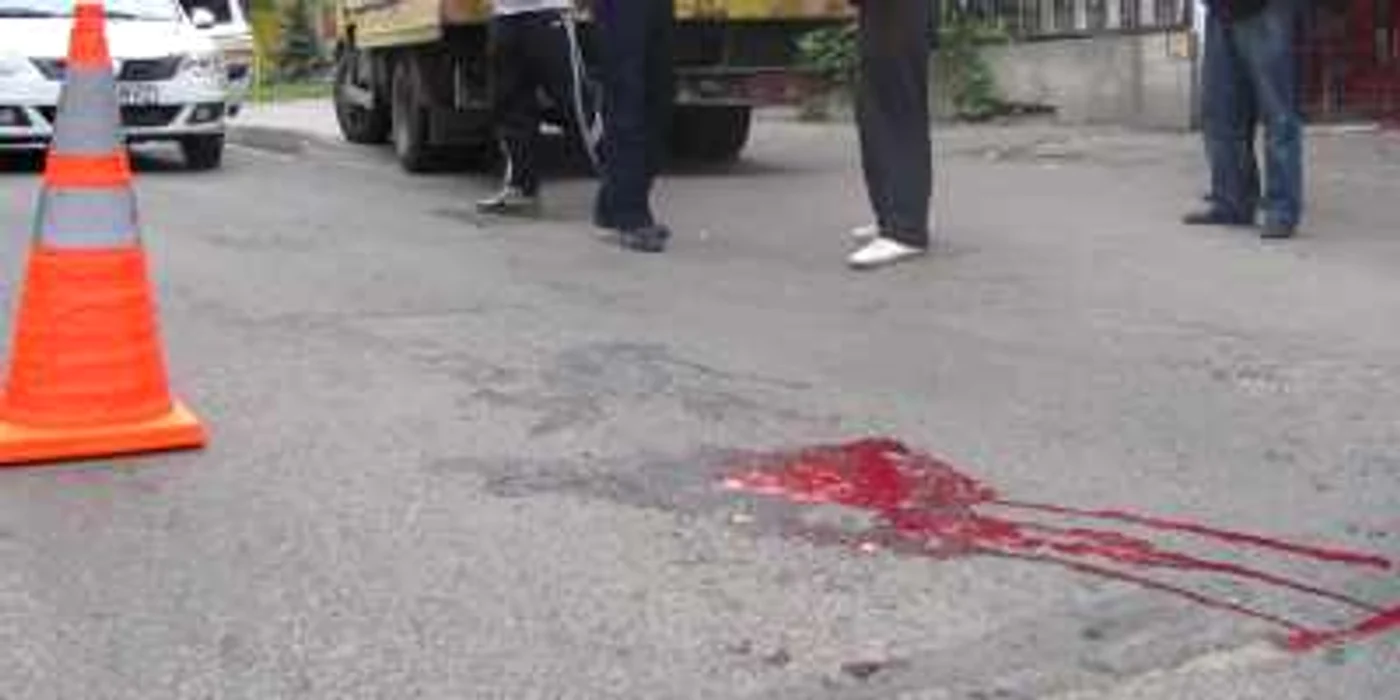 Victima a ajuns la spital