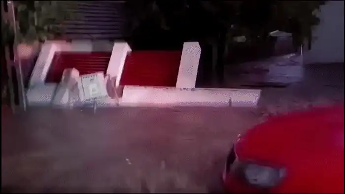  Furtună violentă în Constanța