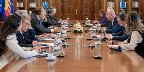 Primire membri congres sua la Cotroceni FOTO Presidency.ro