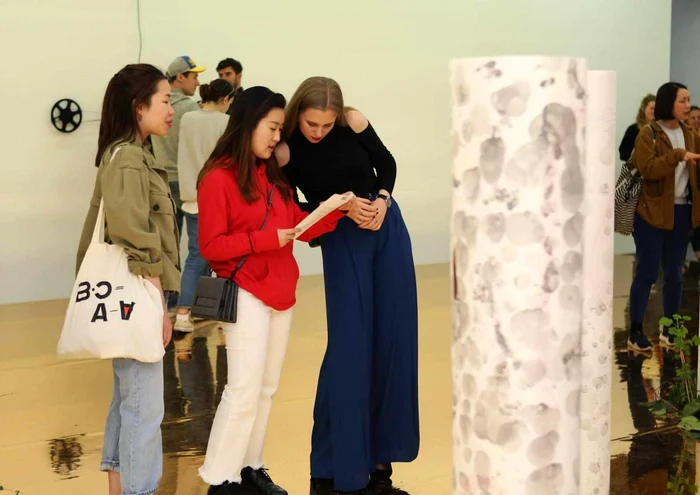 Andreea Neagu în galerie FOTO Arhivă personală