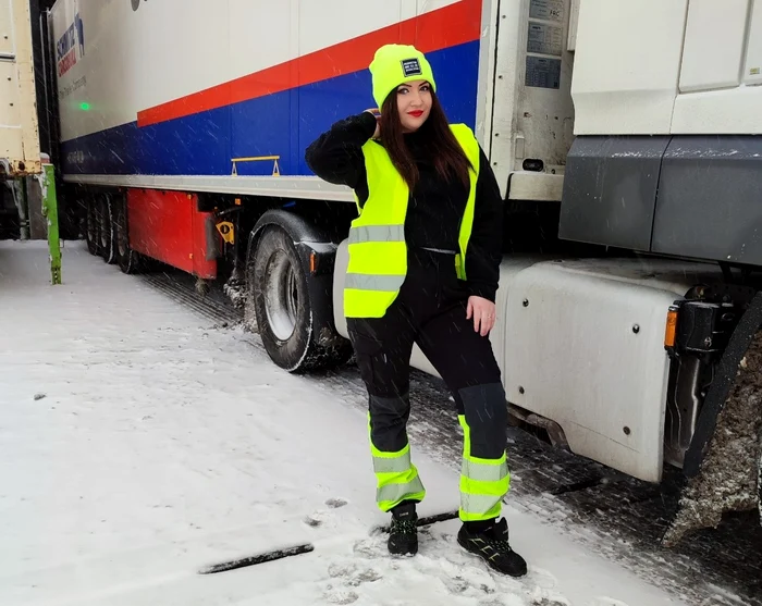 Andreea Huian este angajată la o firmă din Suedia FOTO Ilie Matei