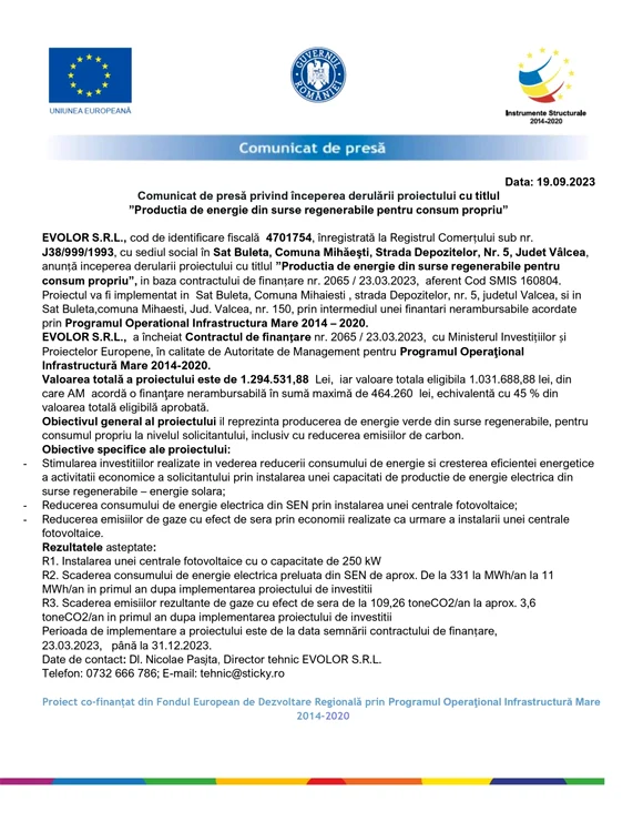 Comunicat de presa Sarcom Evolor 1187x1536 jpg