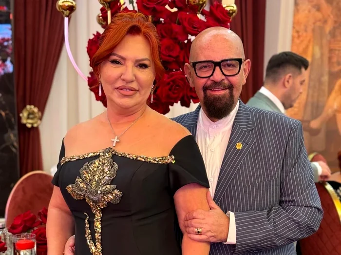 Piedone și soția sa, Iulia FOTO: FB/Arhivă Personală
