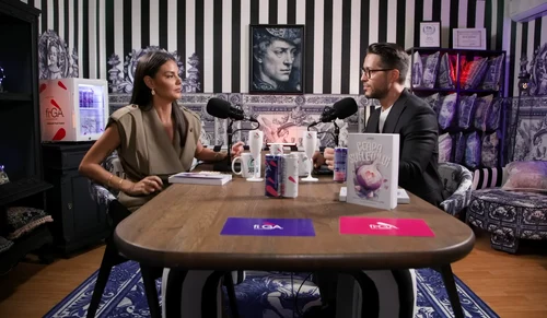 Ramona Olaru la podcastul „Vorba lu Jorge”. FOTO: captură de ecran