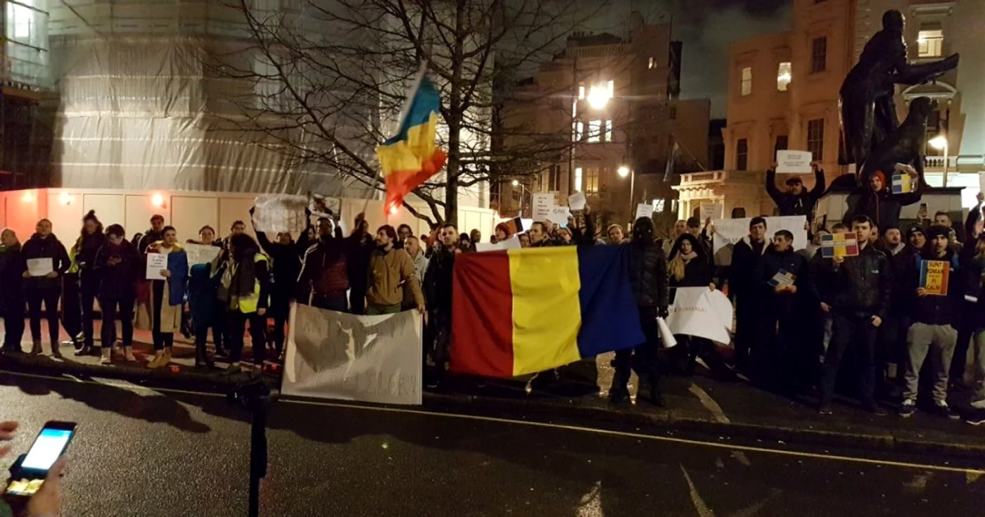 Protest Londra FOTO Ion George-Alexandru 