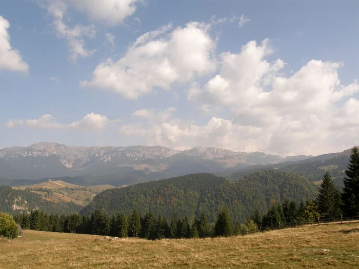 Vedere din Munţii Bucegi FOTO: Simona Suciu