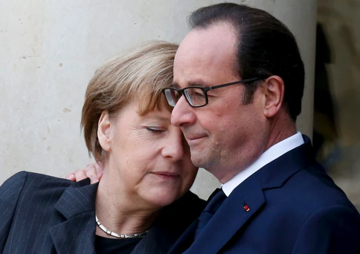 Angela Merkel şi Francois Hollande au discutat despre viitorul Europei FOTO AP