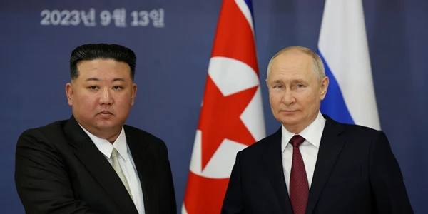 Kim Jong un si Vladimir Putin FOTO EPA EFE jpg