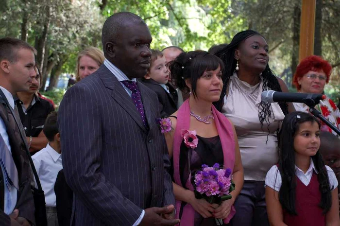 Familia lui Richard - una deosebită. FOTO: Caius Raţiu