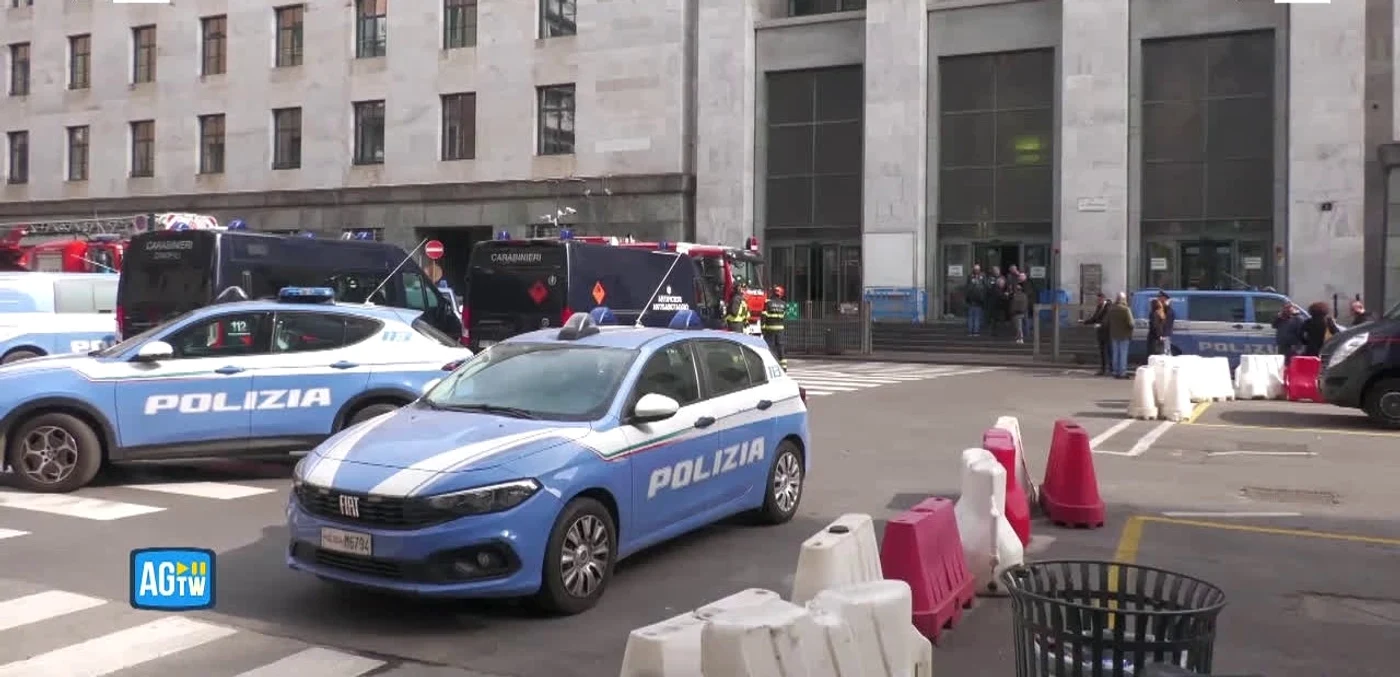 Alertă la Tribunalul din Milano. FOTO: AGTW