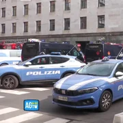 evacuare Tribunal Milano foto AGTVjpg