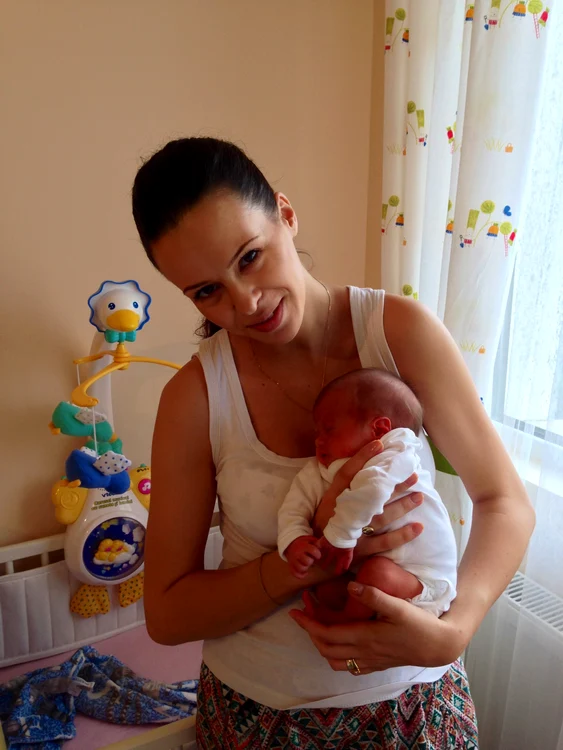 Livia Graur, prezentatoare, bebelus, nastere