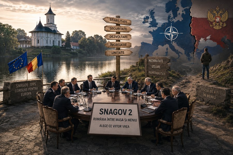 Snagov 2: România trebuie să decidă dacă stă la masă sau ajunge în meniu