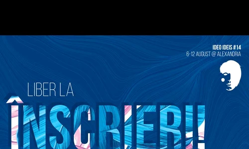S au deschis înscrierile pentru trupele de liceeni la IDEO IDEIS #14 jpeg