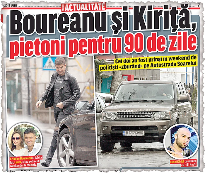 Click! v-a relatat cum au rămas fără permis vedetele
