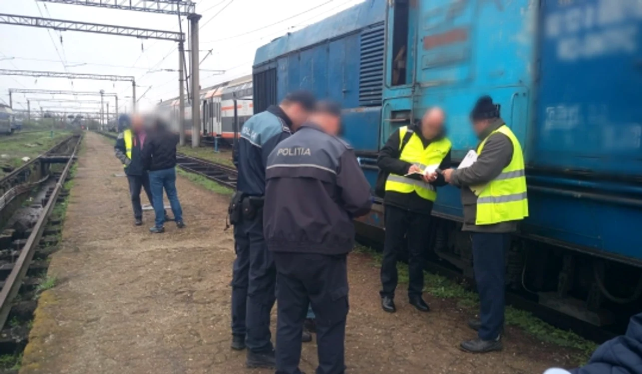 Angajați CFR, testați FOTO IGPR